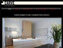 Tablet Screenshot of carveinteriors.com.au